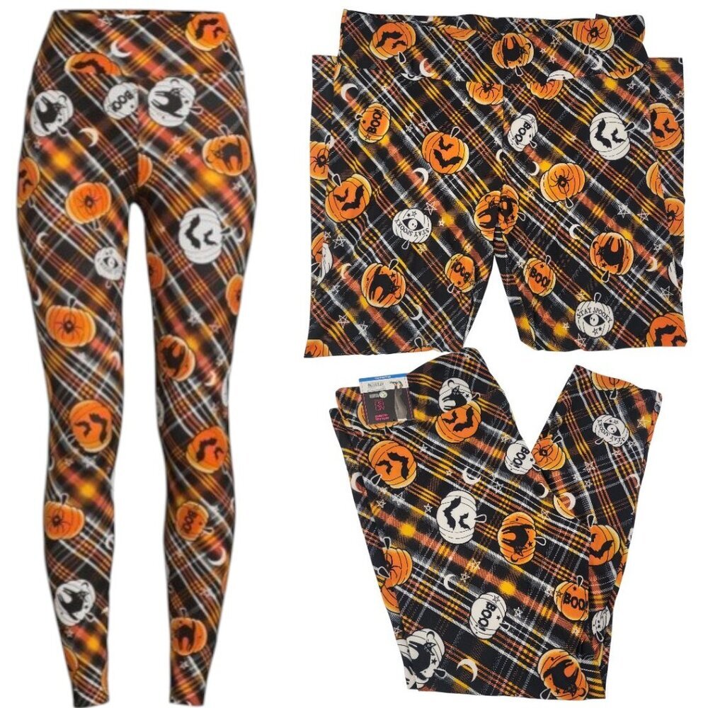 No Boundaries Stay Spooky Halloween Ankle Leggings – Size XXXL (21) NWT